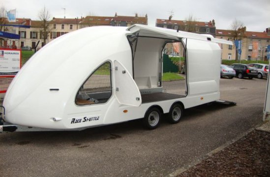 BRIAN JAMES RACE SHUTTLE TRAILER